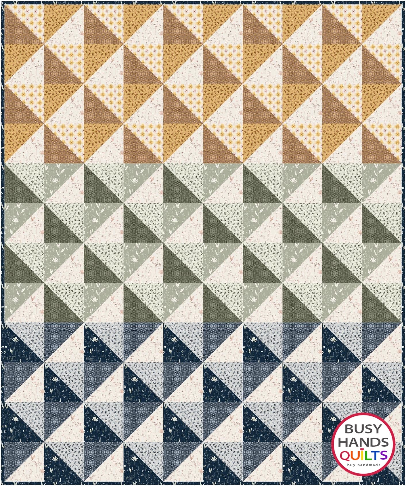 Horizon Quilt Pattern PRINTED