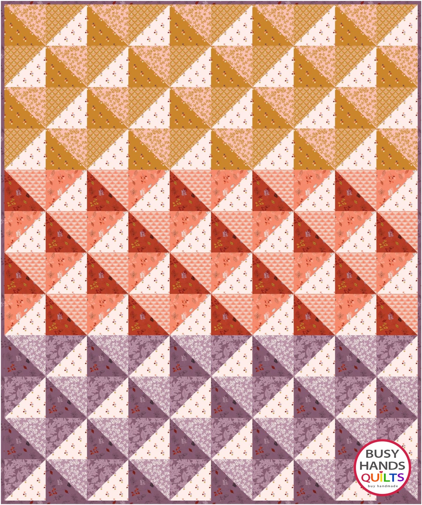 Horizon Quilt Pattern PRINTED