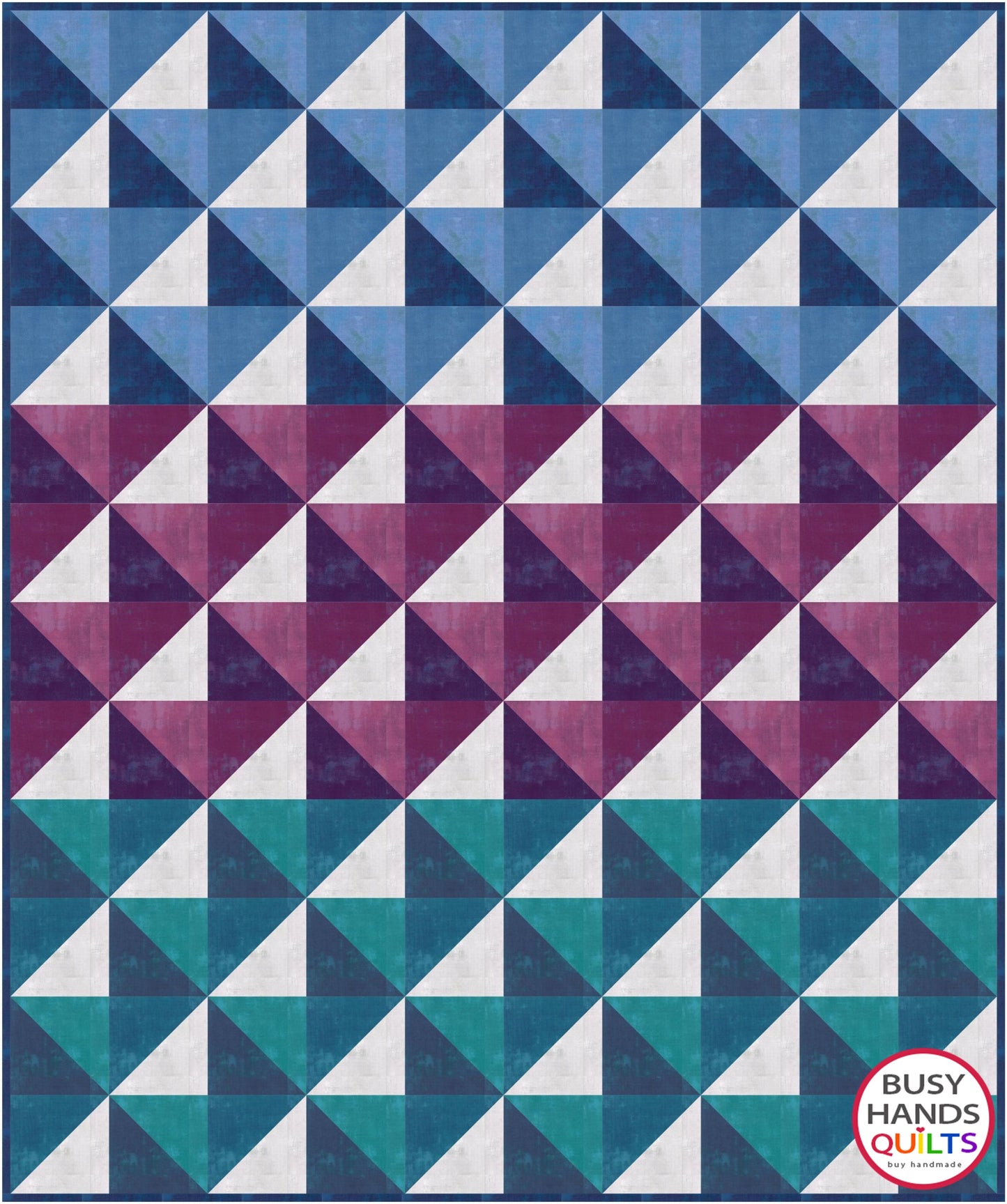 Horizon Quilt Pattern PRINTED