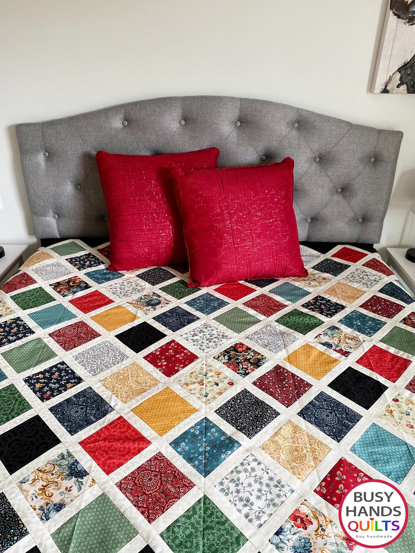 Make It Scrappy Quilt Pattern PDF DOWNLOAD