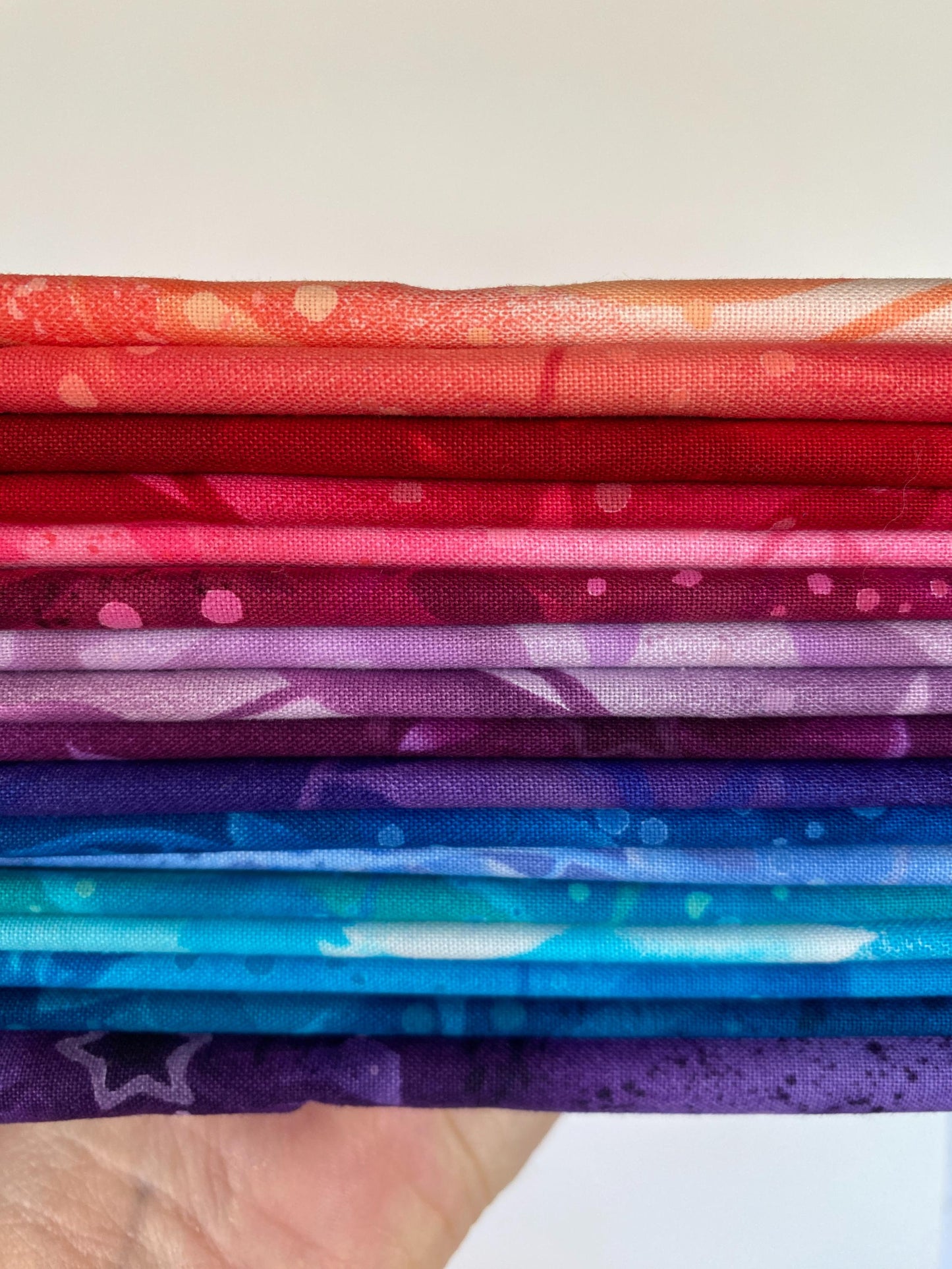 Ombre Mountains Quilt Kit Makes THROW or TWIN size