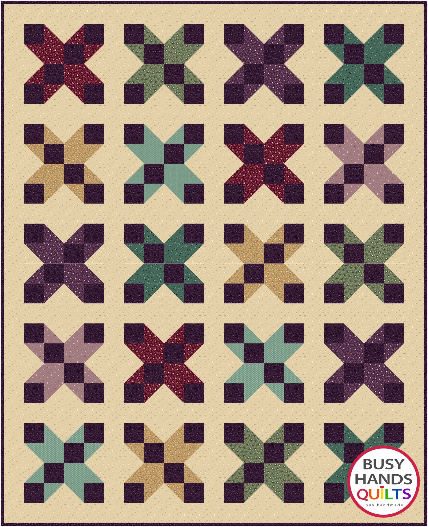 Jacks Quilt Pattern PDF DOWNLOAD – Busy Hands Quilts