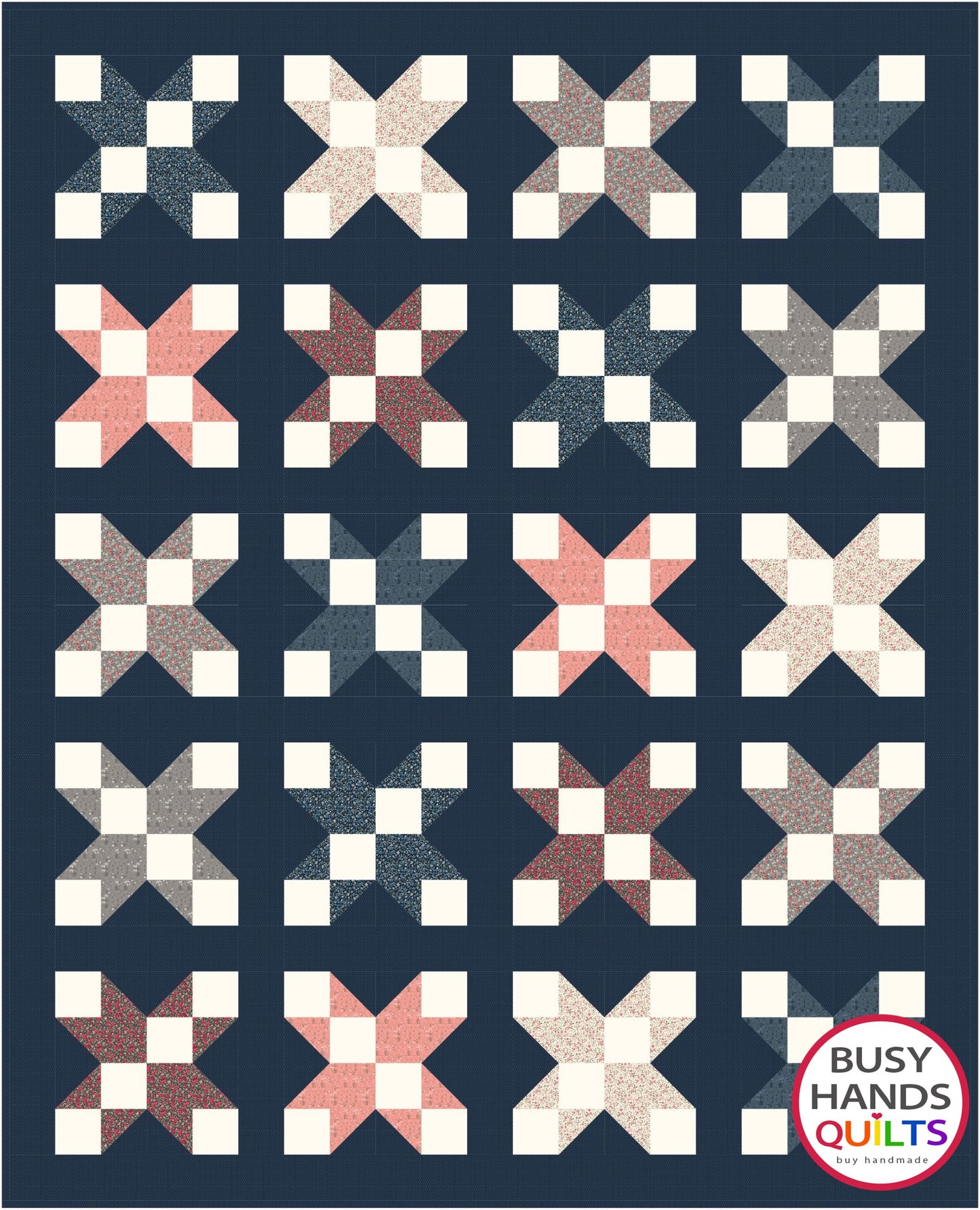 Jacks Quilt Pattern PRINTED