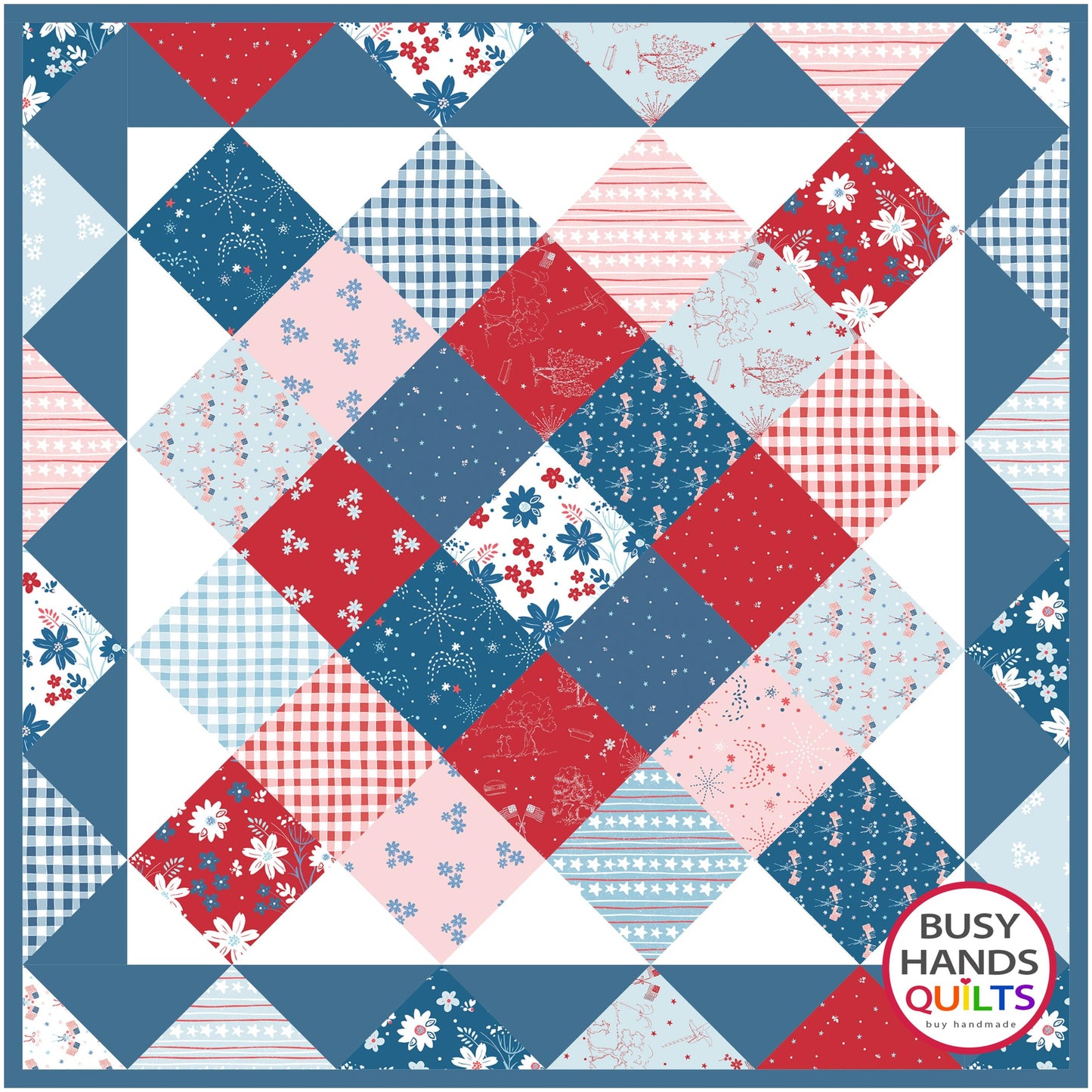 Jolie Table Runner Quilt Kit in Firework Fields