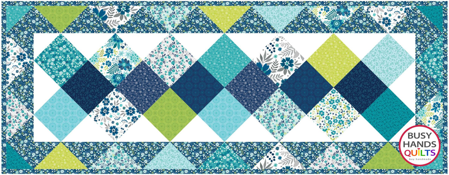 Jolie Table Runner Quilt Kit in Among the Wildflowers II