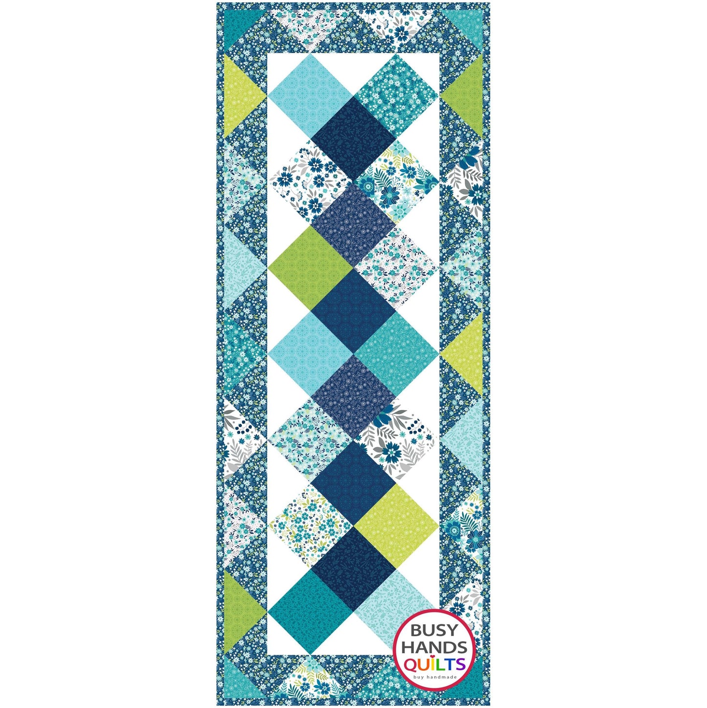 Jolie Table Runner Quilt Kit in Among the Wildflowers II