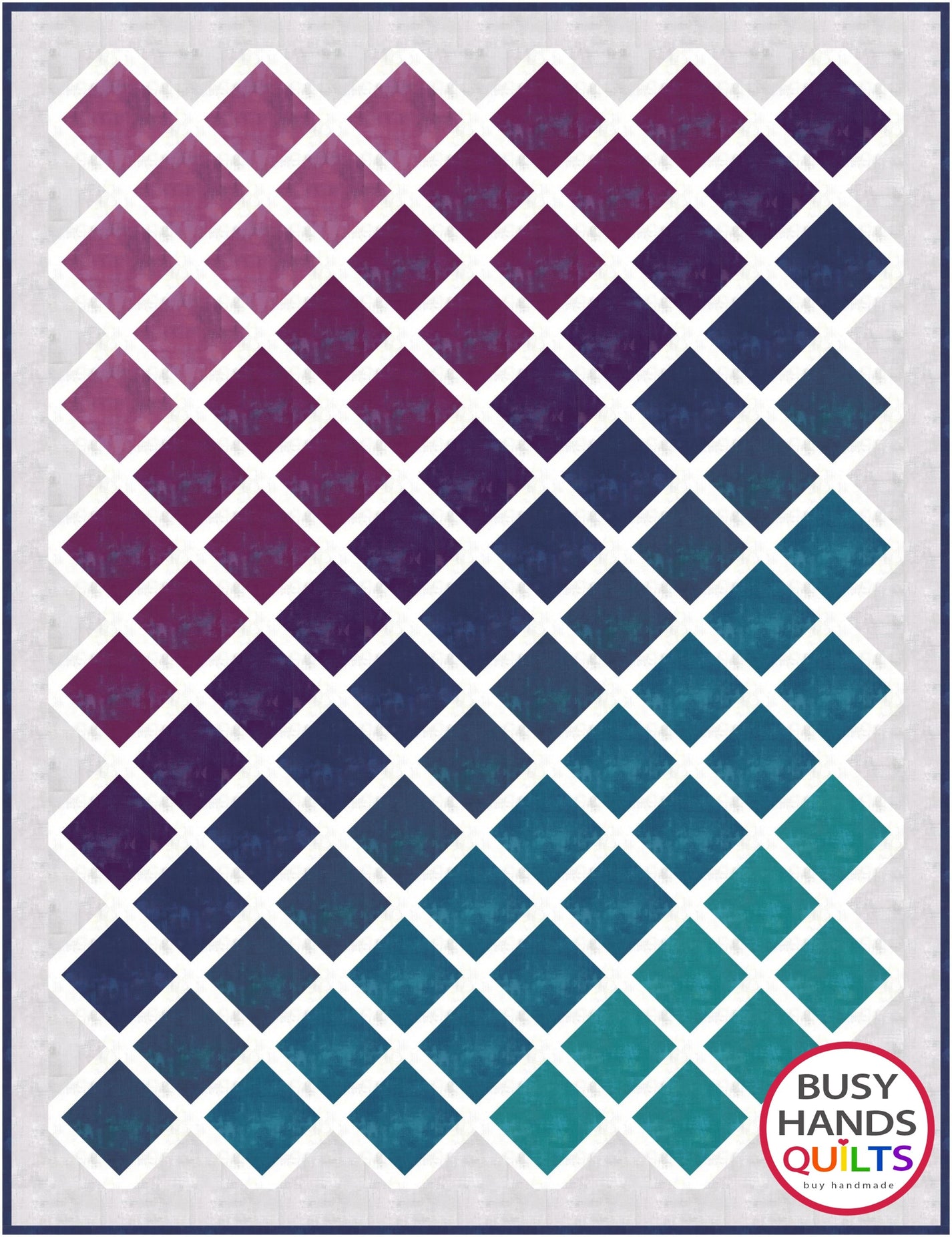 Gradient Quilt Pattern PDF DOWNLOAD – Busy Hands Quilts