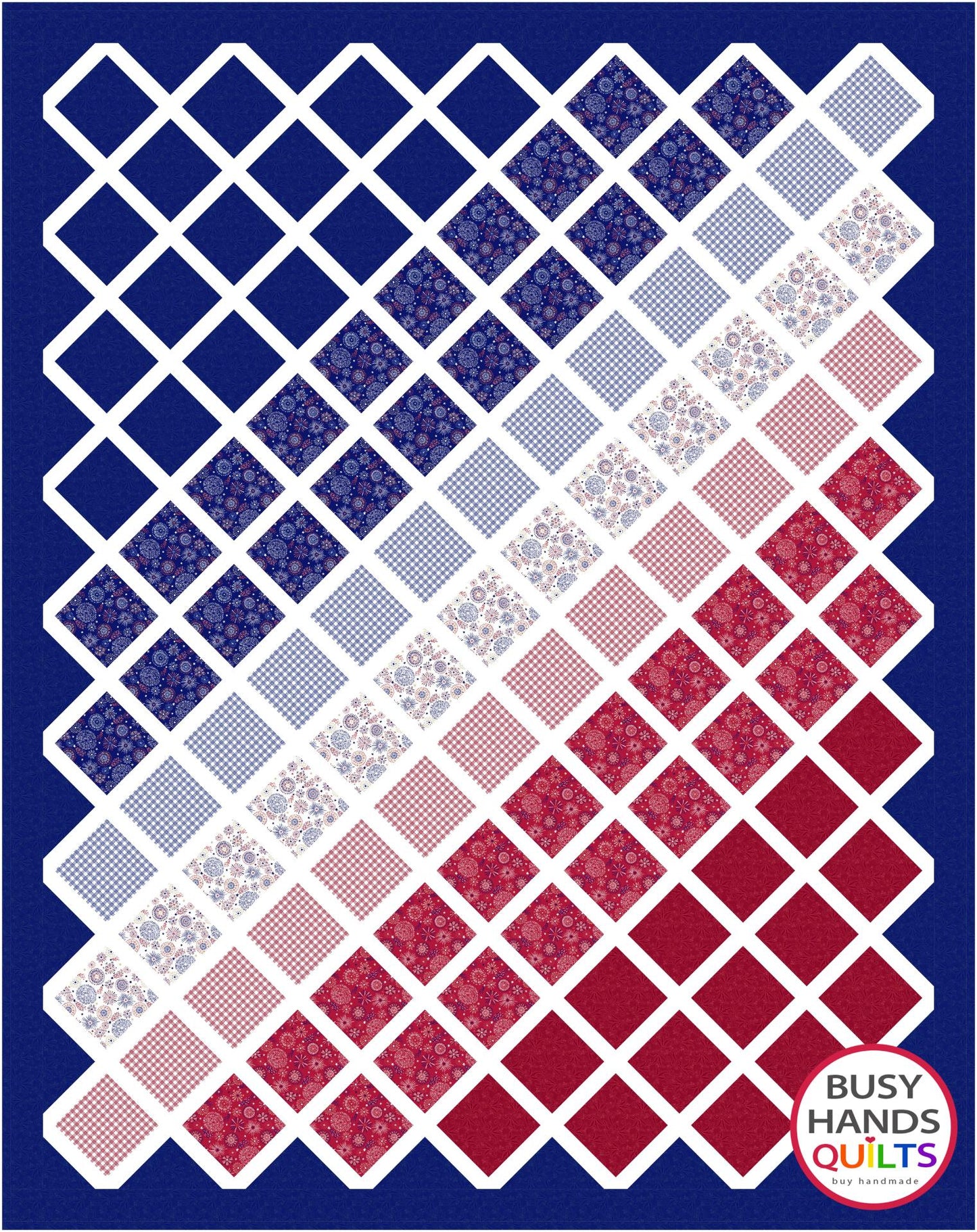 Gradient Quilt Pattern PDF DOWNLOAD