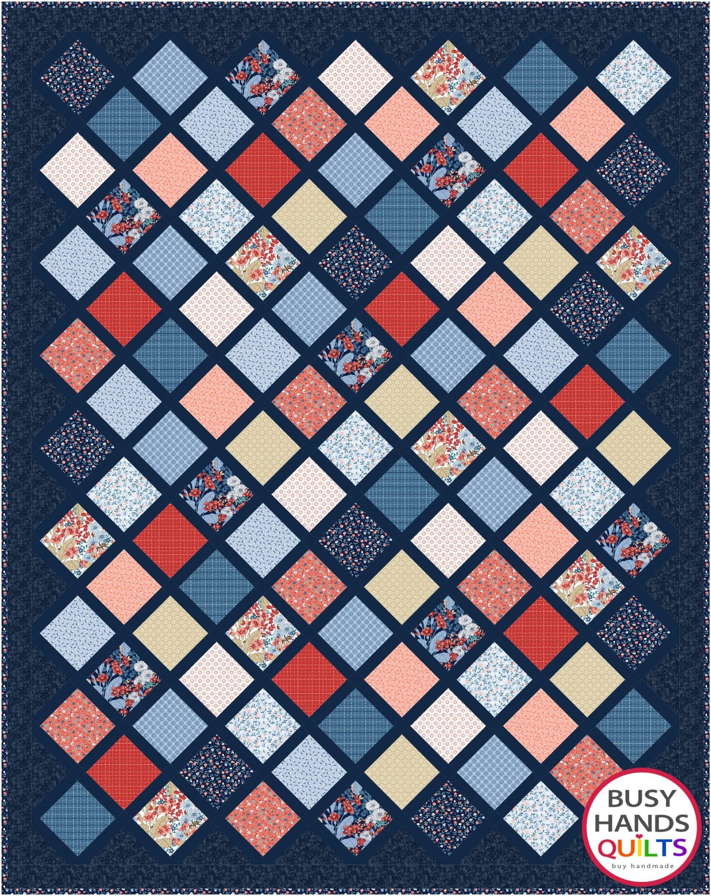 Make It Scrappy Quilt Pattern PDF DOWNLOAD