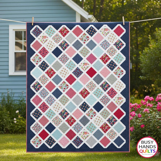 Make It Scrappy Quilt Pattern PRINTED