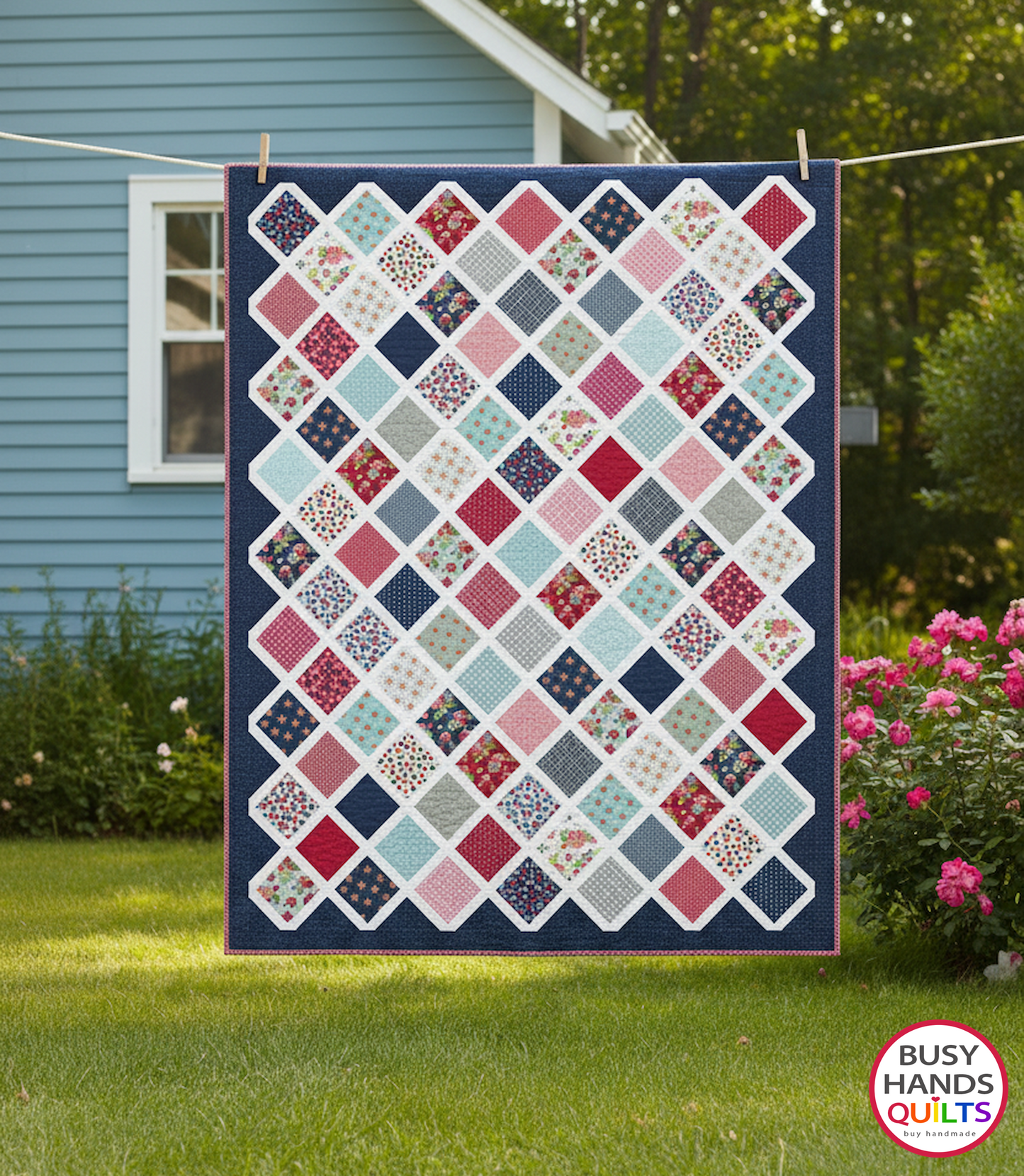 Make It Scrappy Quilt Pattern PDF DOWNLOAD