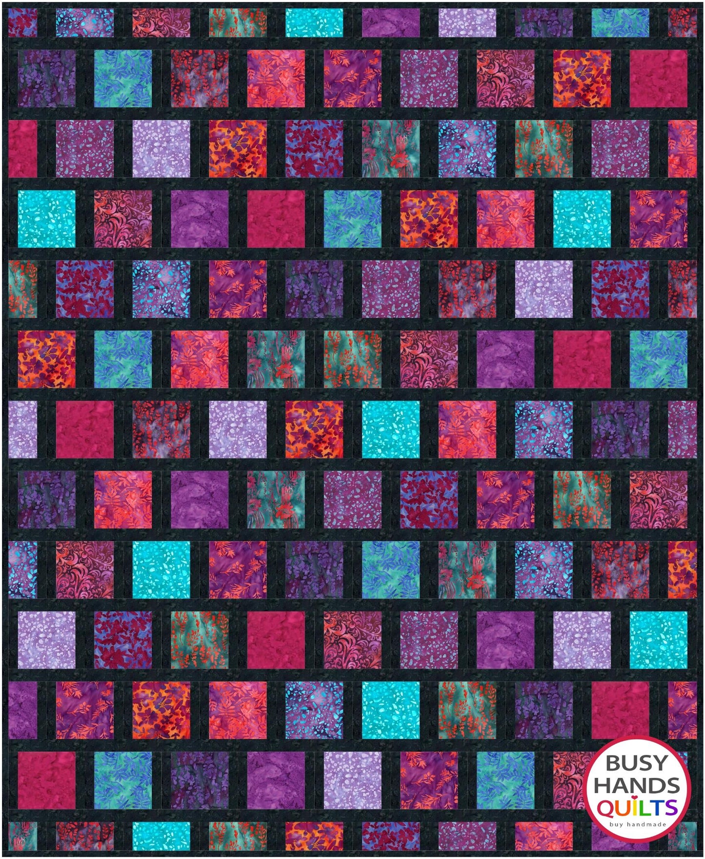 Market Square Quilt Pattern PRINTED