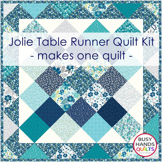 Jolie Table Runner Quilt Kit in Among the Wildflowers II - Makes 1 Quilt