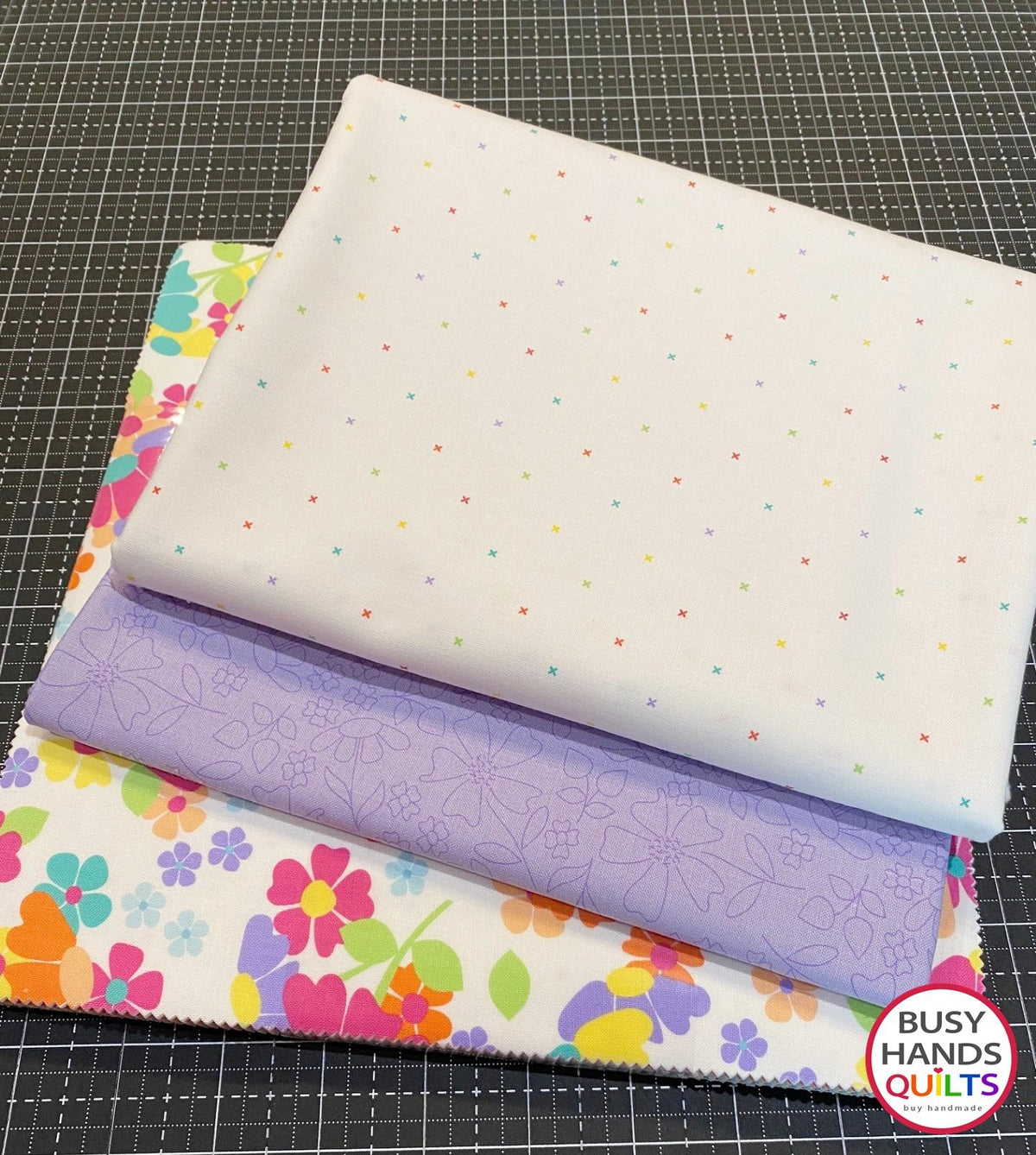 Nautical News Throw Quilt Kit in Joysome by Moda