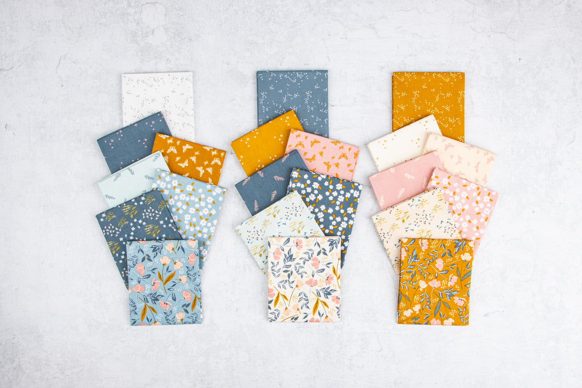 Petal and Hazel fabric by Riley Blake Designs