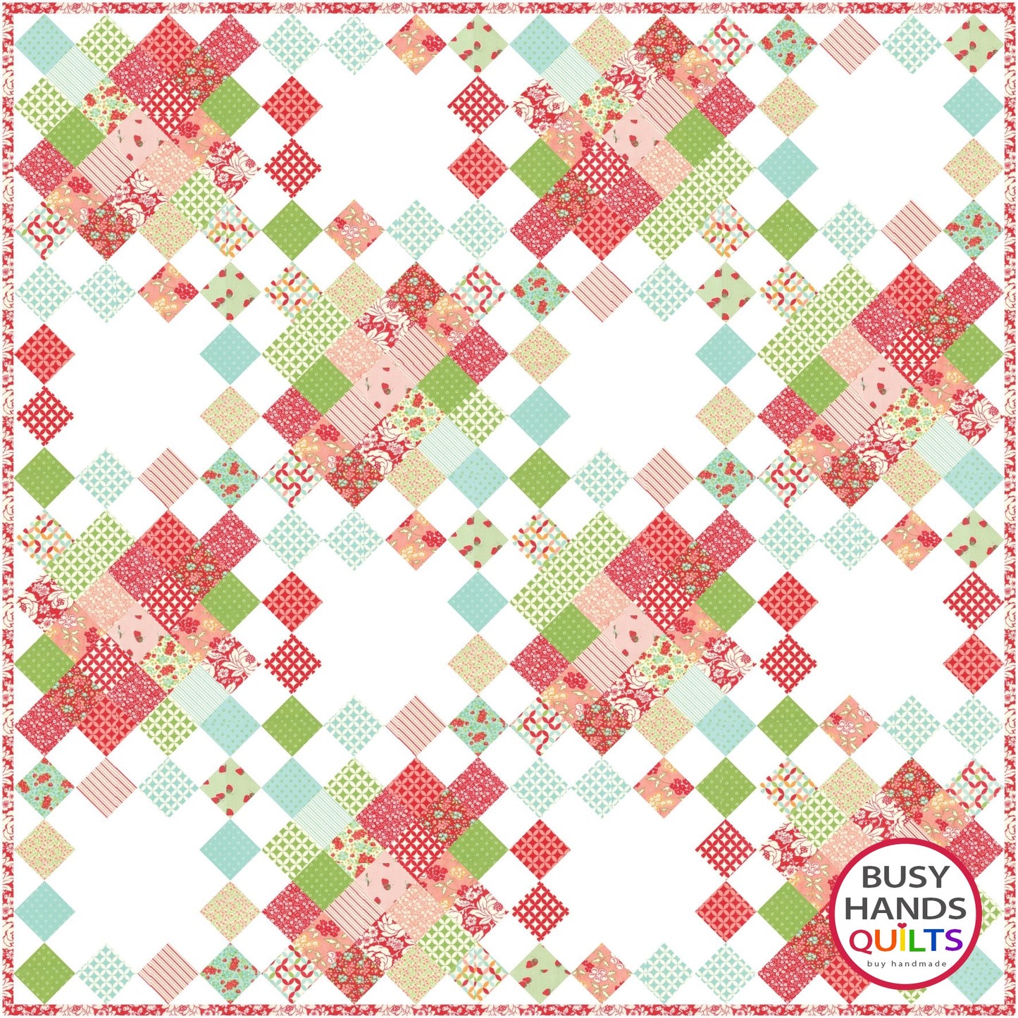 Picnic Plaid Quilt Pattern PRINTED