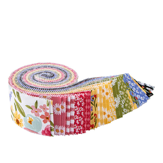 Flora Jelly Roll Rolie Polie for Riley Blake Designs #310