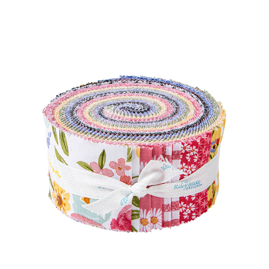 Flora Jelly Roll Rolie Polie for Riley Blake Designs #310