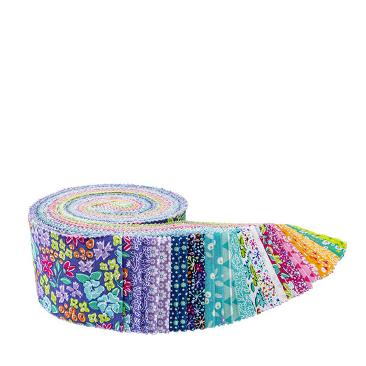 Vibrance Jelly Roll by Leslie Ryan for Riley Blake RP-15950-40 #345