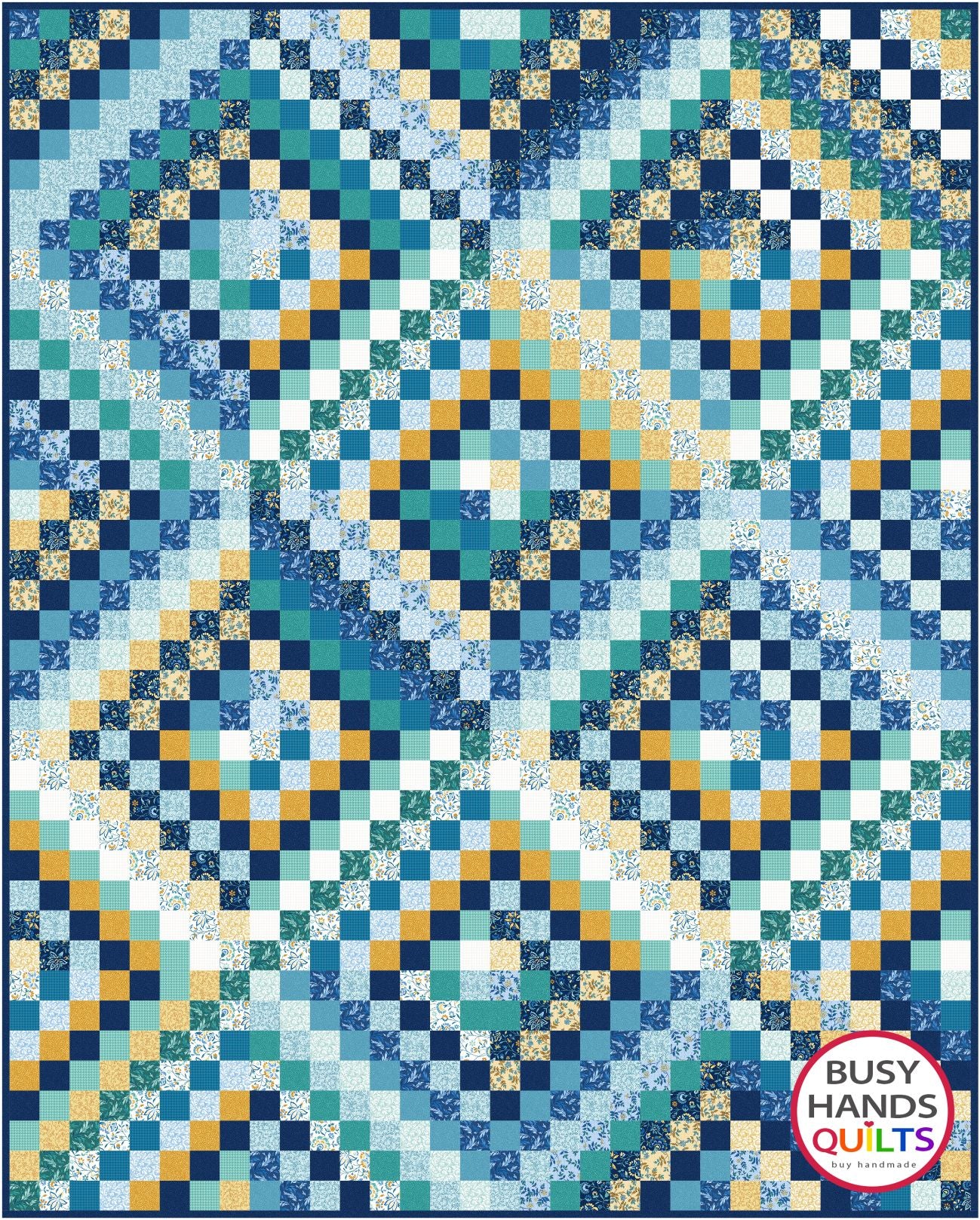 Scrappy Goodness Quilt Pattern PDF DOWNLOAD