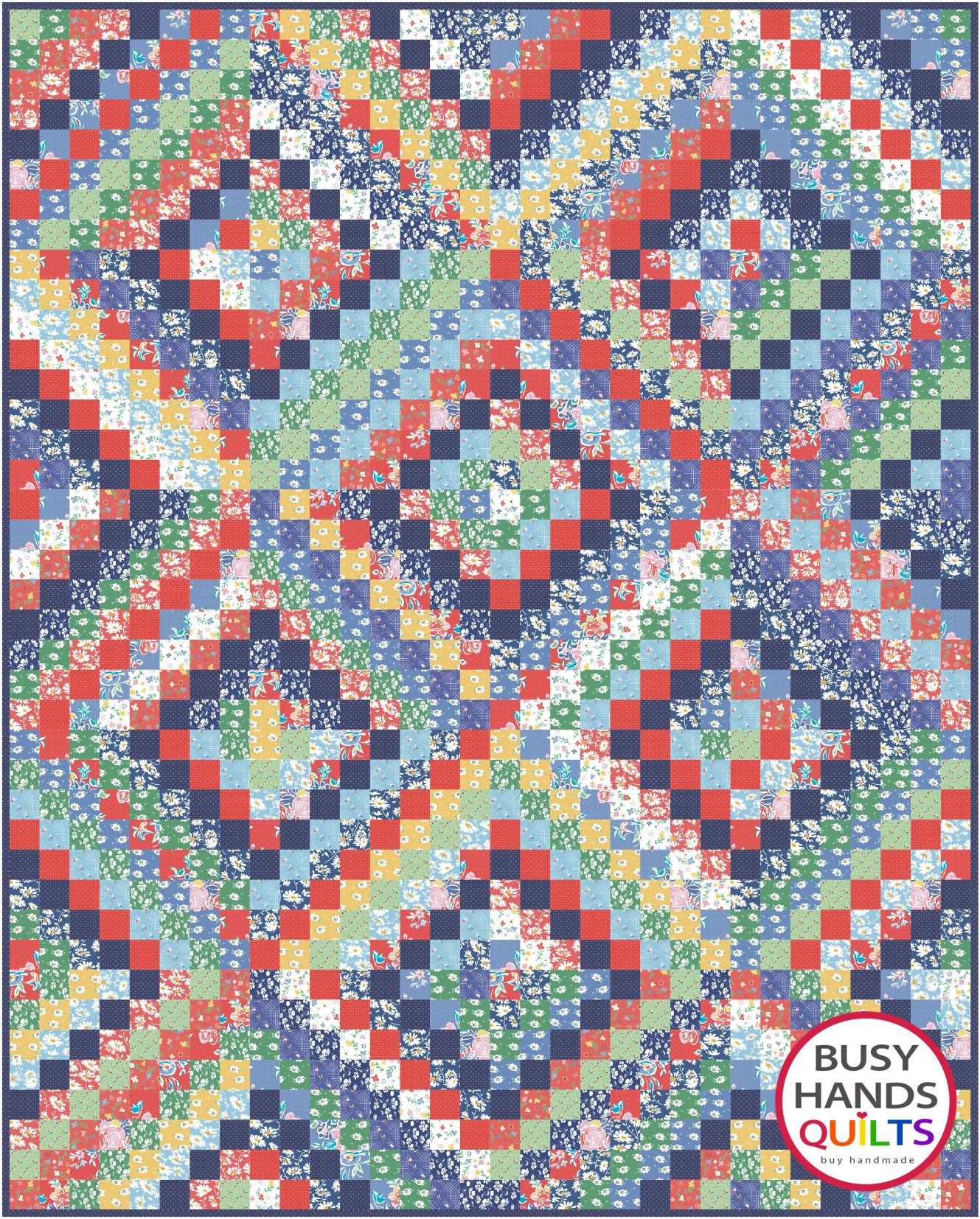 Scrappy Goodness Quilt Pattern PRINTED