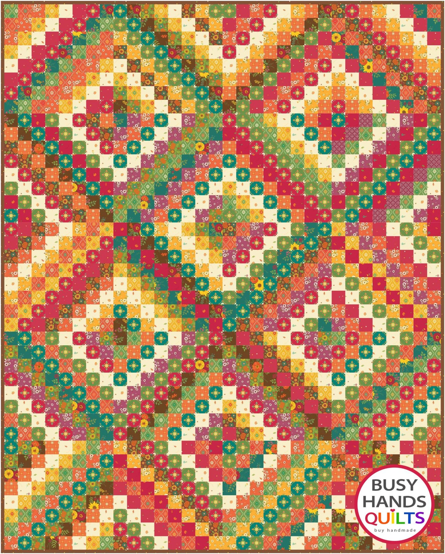 Scrappy Goodness Quilt Pattern PRINTED