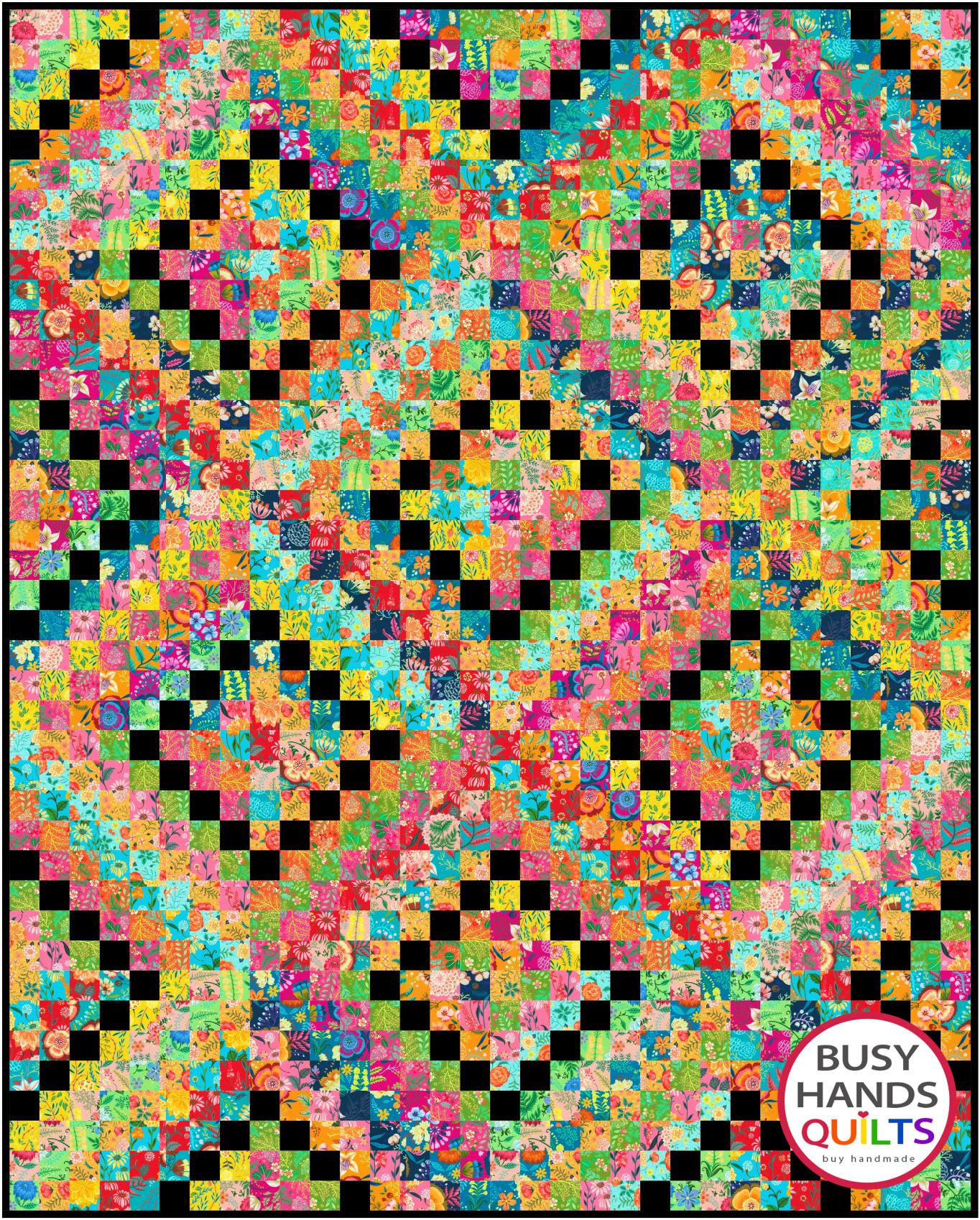 Scrappy Goodness Quilt Pattern PRINTED