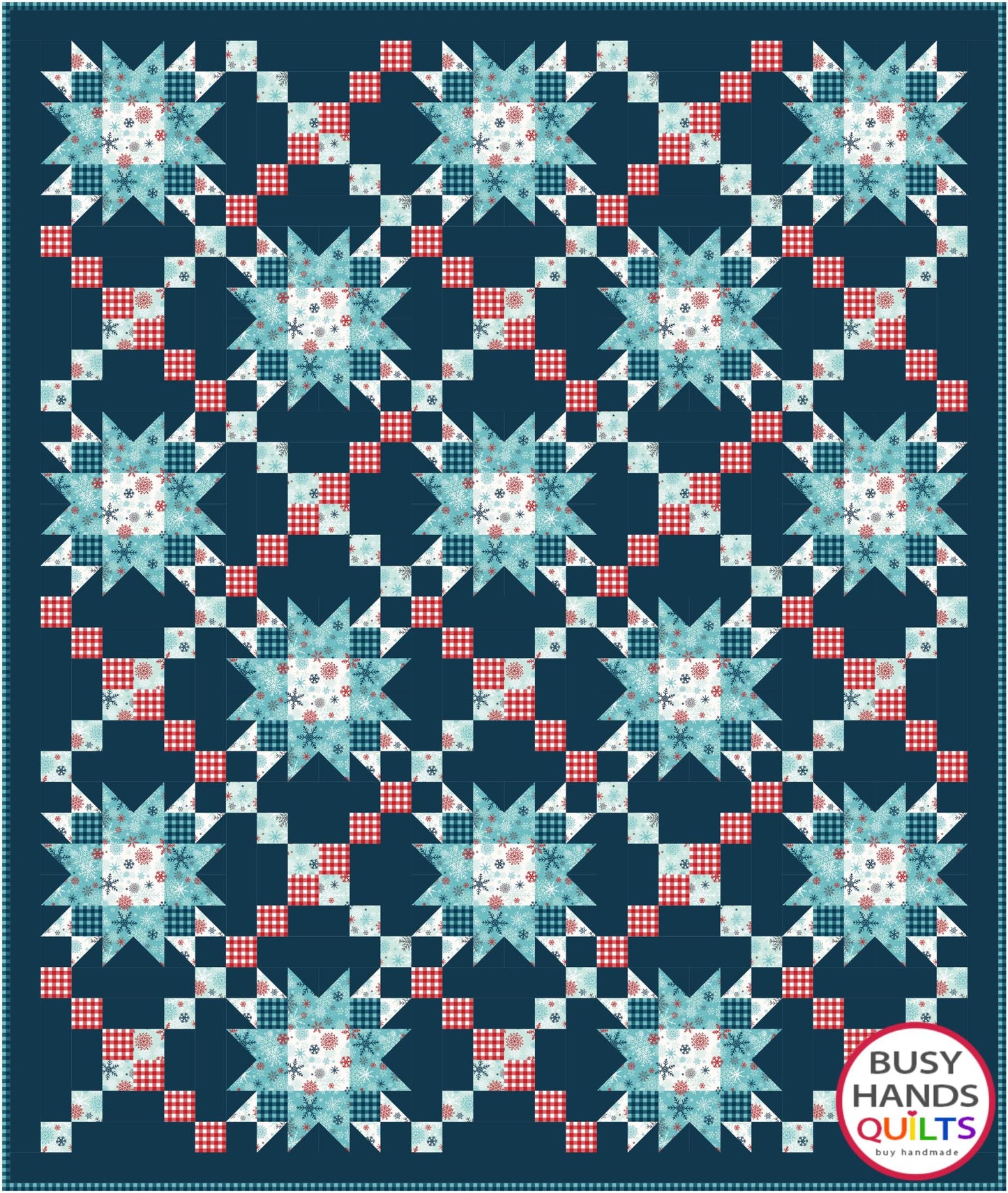 Shooting Stars Quilt Pattern PRINTED