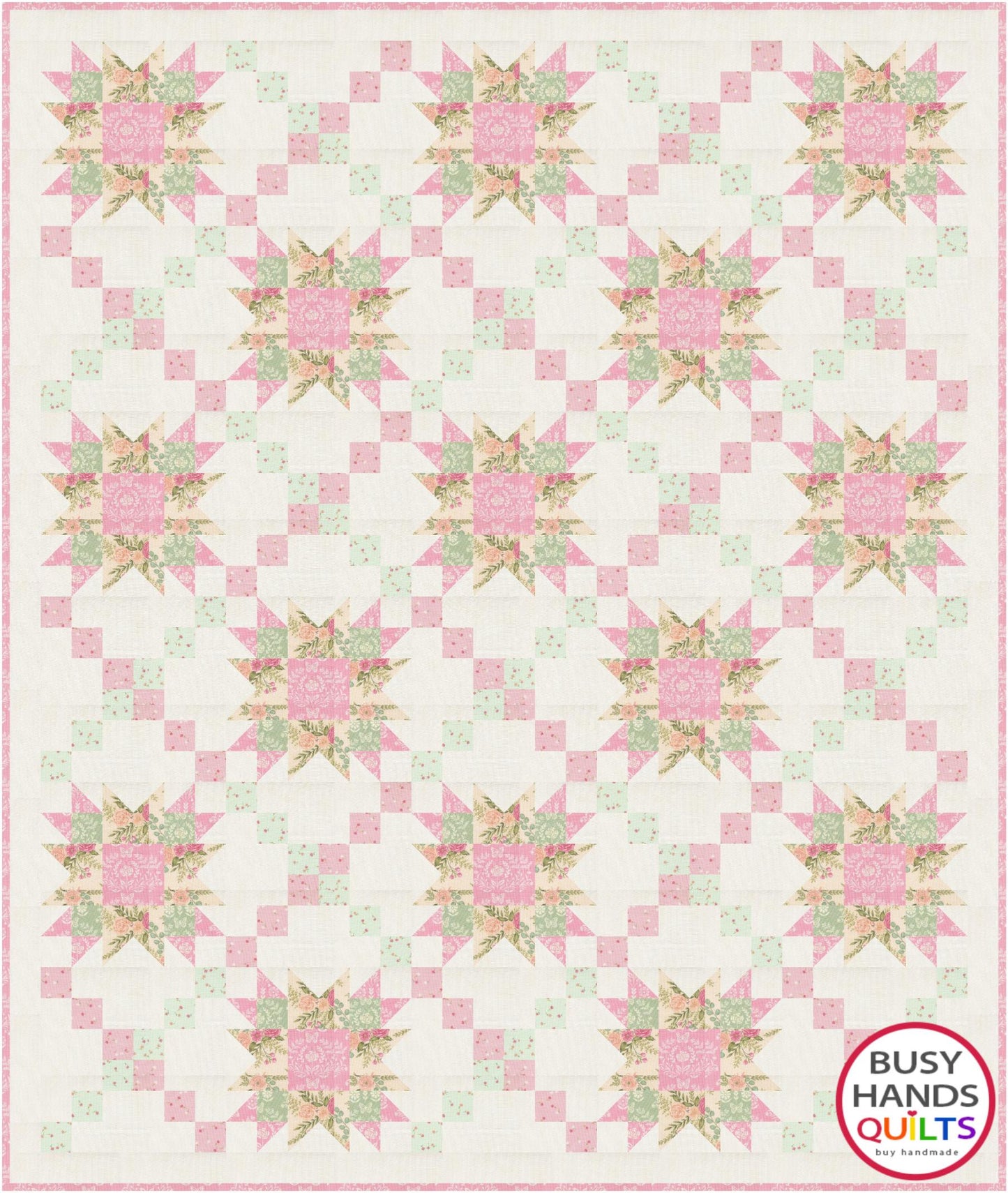 Shooting Stars Quilt Pattern PRINTED