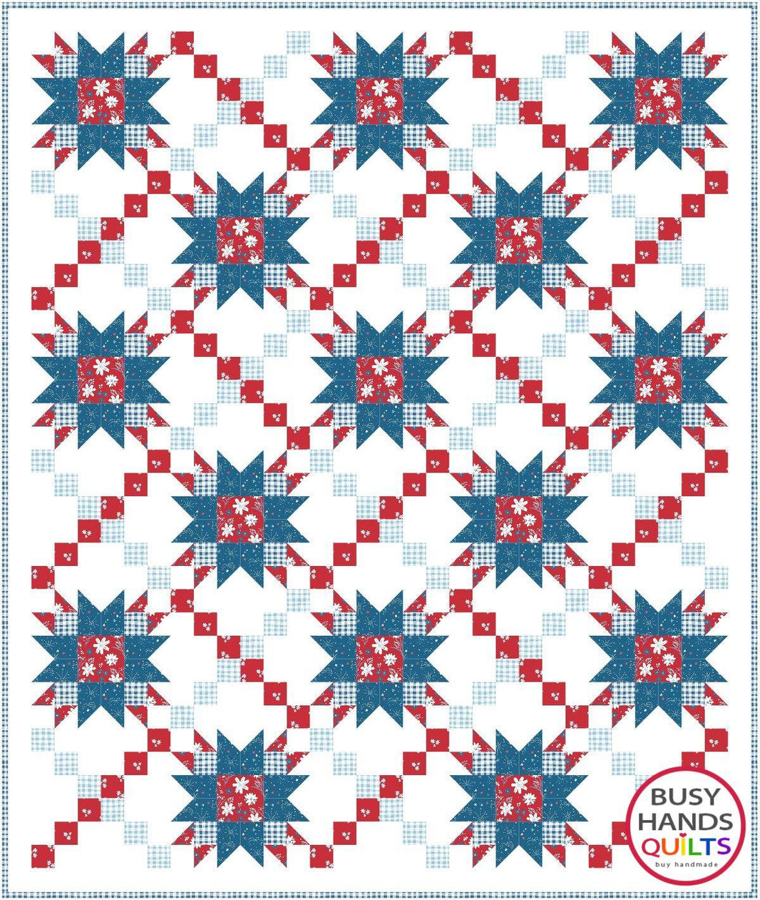 Shooting Stars Pattern – Busy Hands Quilts