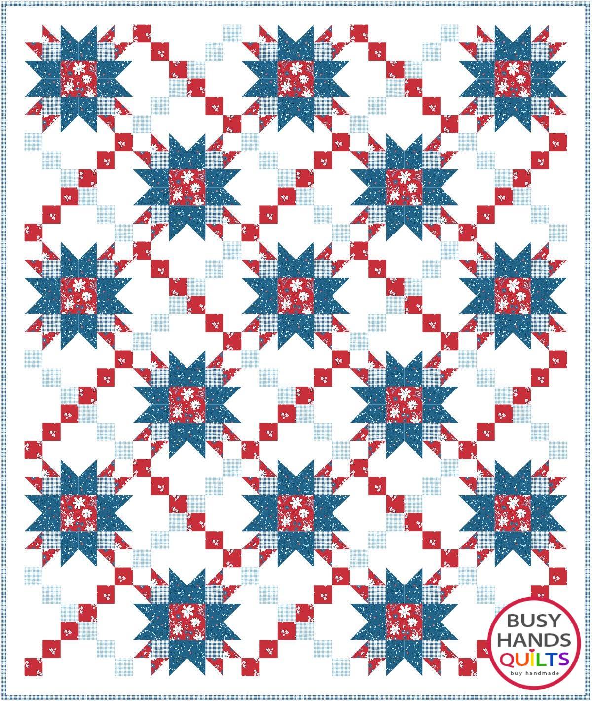 Shooting Stars Quilt Pattern PDF DOWNLOAD