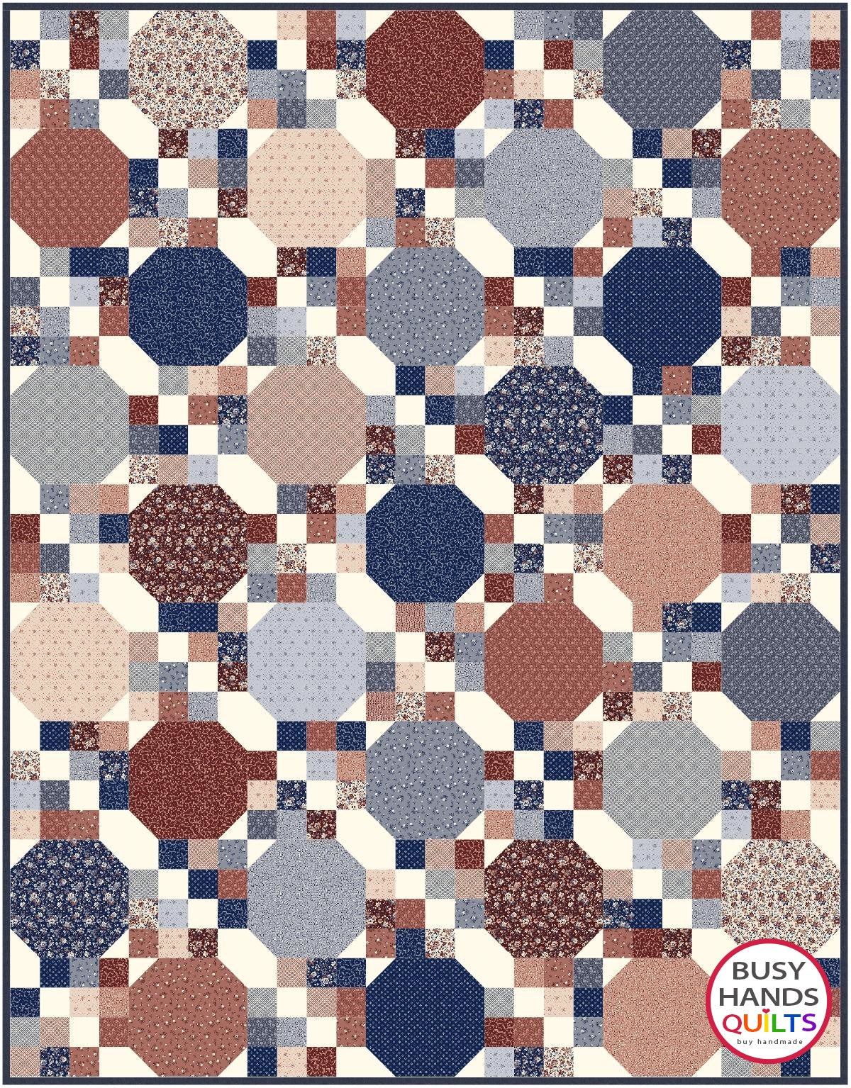 Square Dance Quilt Pattern PDF DOWNLOAD