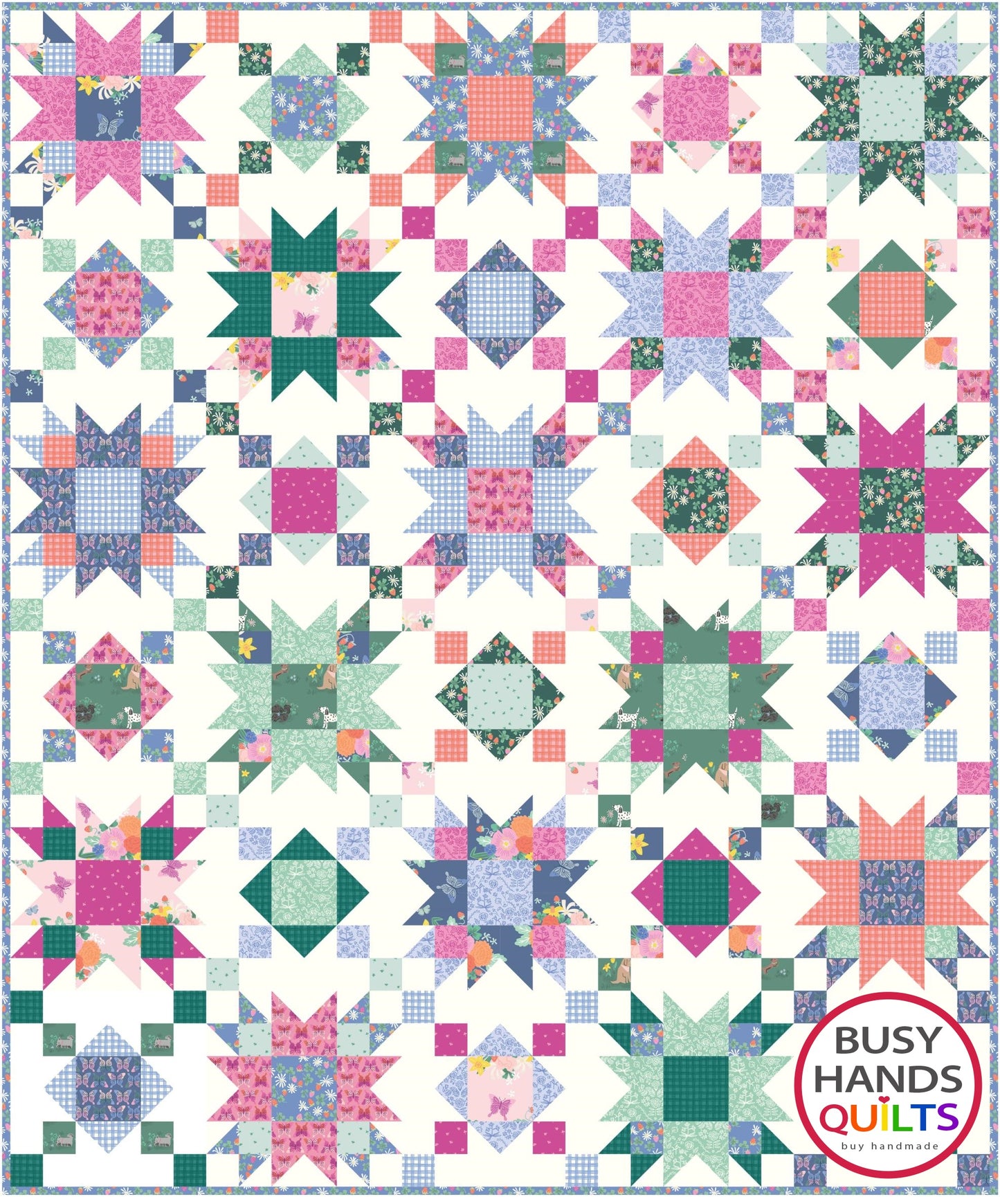Summer on the Porch Quilt Pattern PDF DOWNLOAD