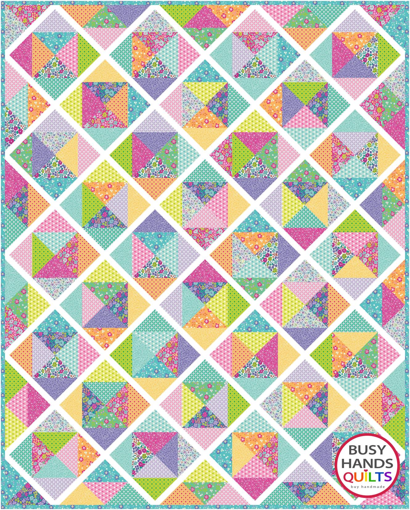 Sunshine Quilt Pattern PDF DIGITAL DOWNLOAD