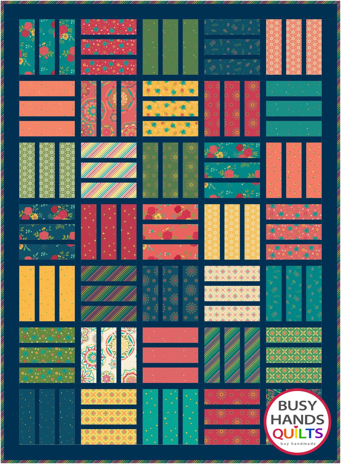 Nautical News Quilt Pattern PDF DOWNLOAD