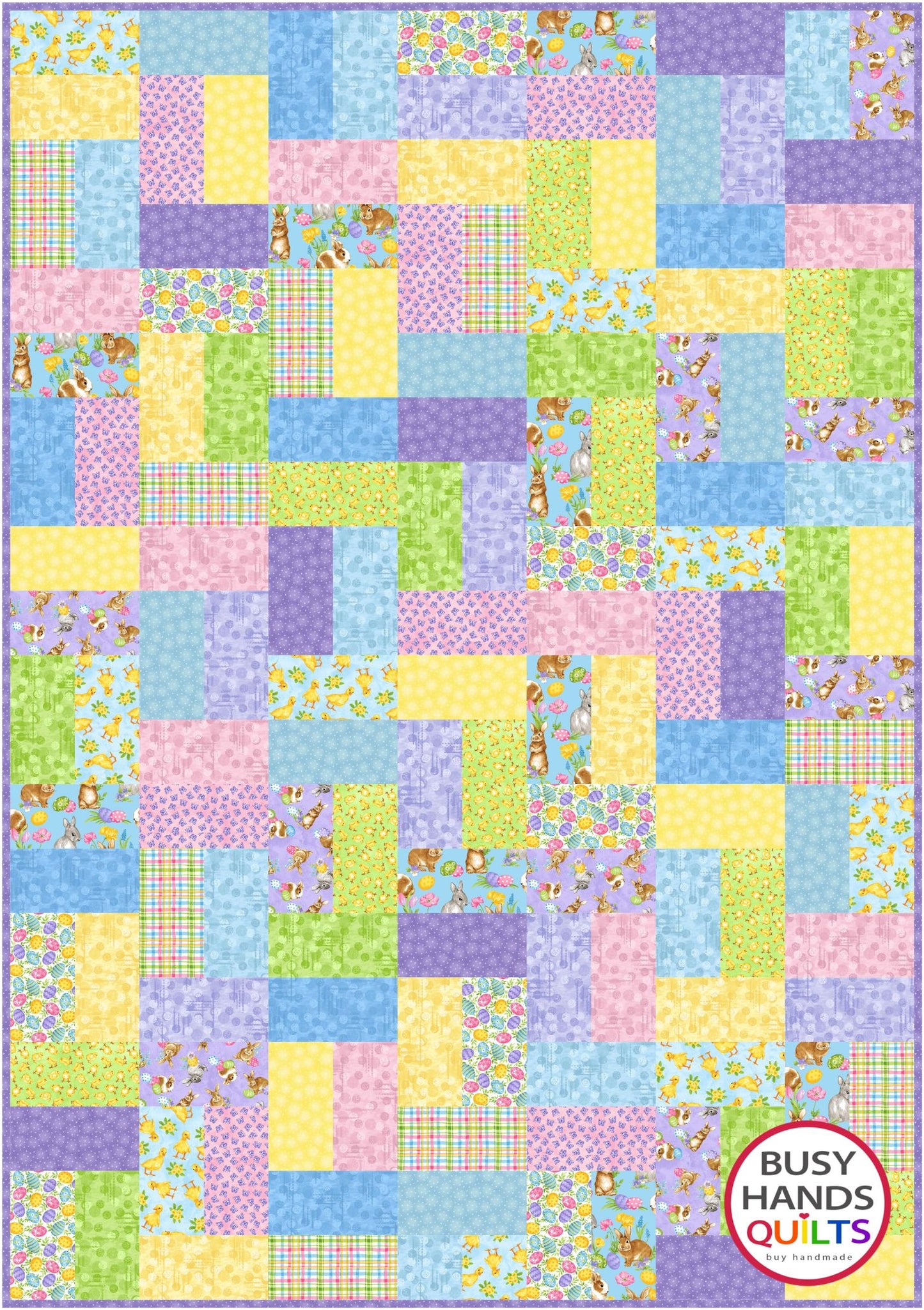 Oh Happy Day Quilt Pattern PDF DOWNLOAD