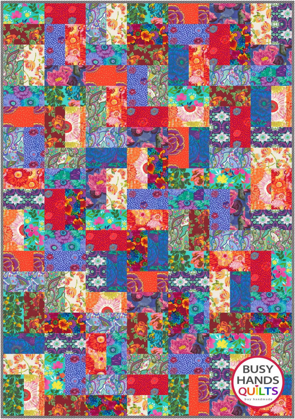Oh Happy Day Quilt Pattern by Busy Hands Quilts