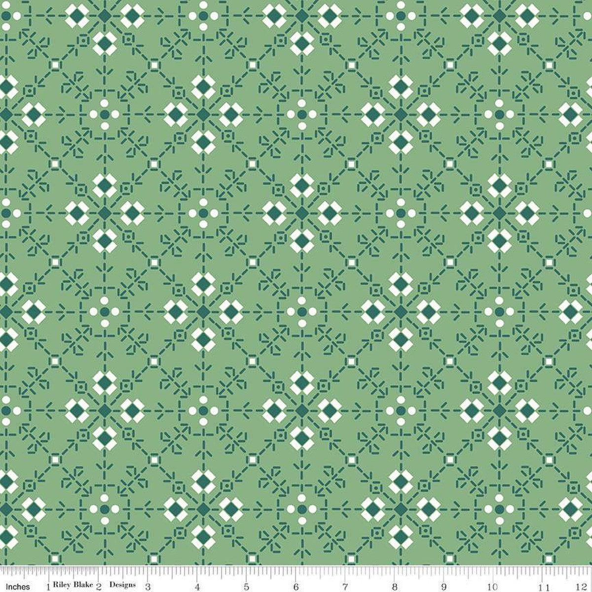 Wide Backing Homemade Alpine by Lori Holt 108in - by the Half Yard