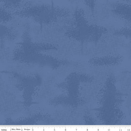 Wide Backing Shabby in Denim 107in - by the Half Yard - WB605-DENIM