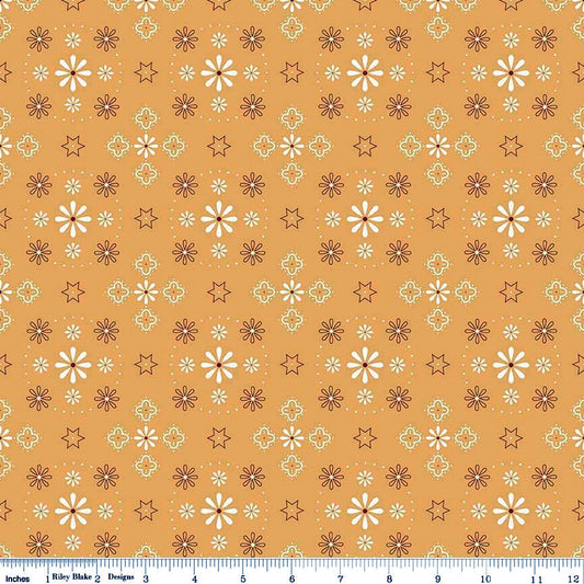 2.5 Yards Wide Backing Bee Backings & Borders in Honey WB6420-HONEY #