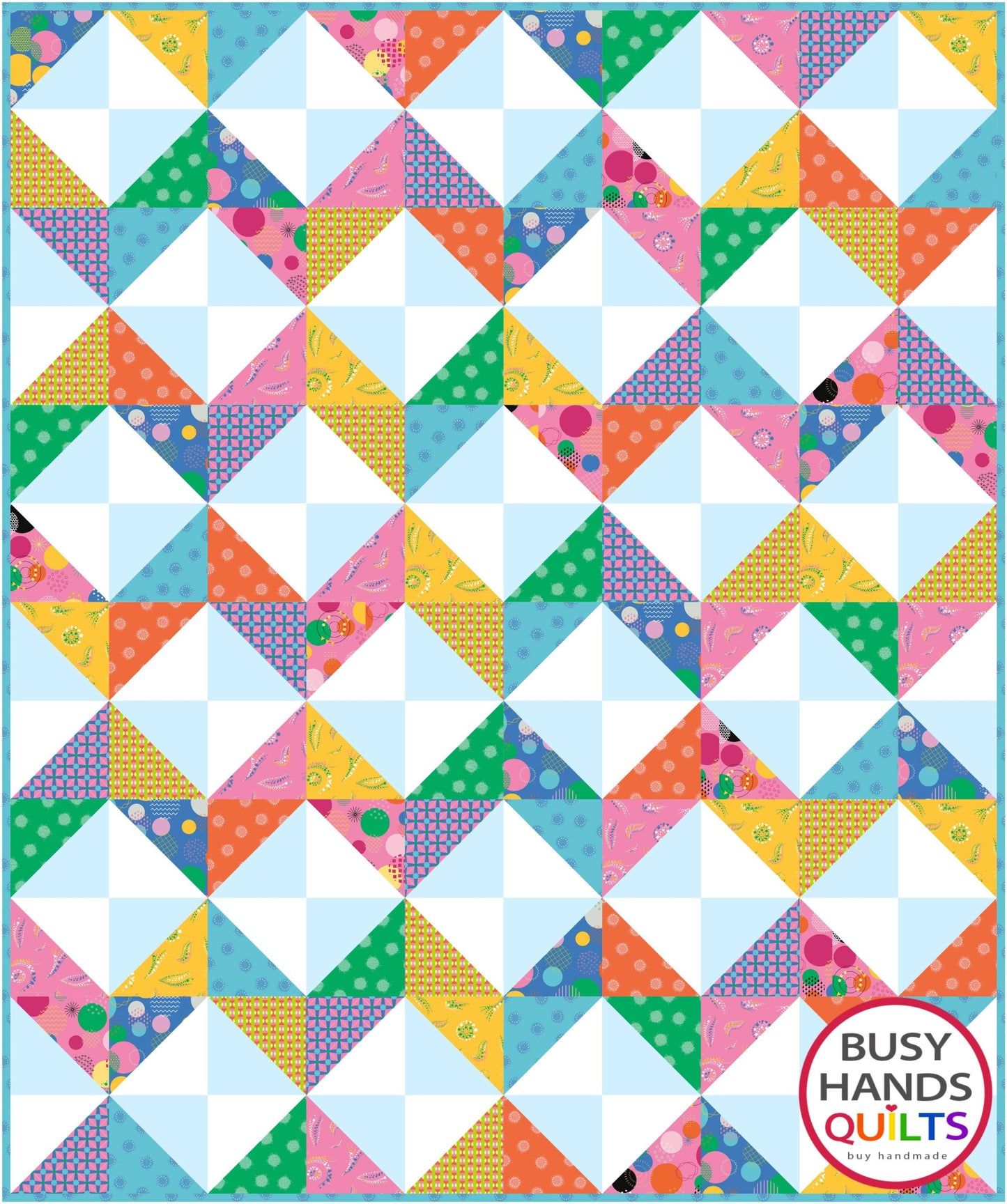 Windblown Quilt Pattern PRINTED