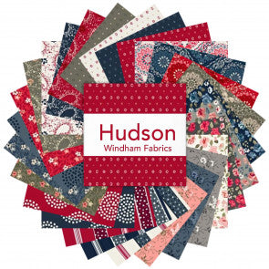 HARD TO FIND Hudson Fat Quarter Bundle by Whistler Studios for Windham Fabrics 28 FQs #324