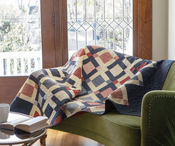 Woven Windows Quilt Pattern by Busy Hands Quilts