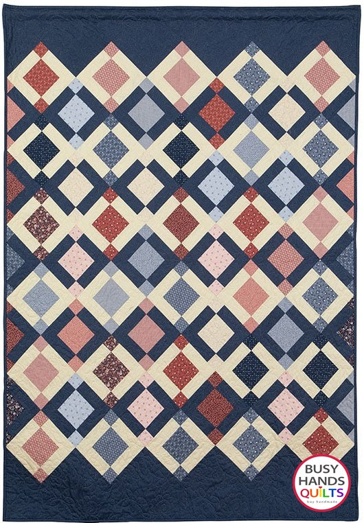 Woven Windows Quilt Pattern PDF DOWNLOAD Busy Hands Quilts $12.99