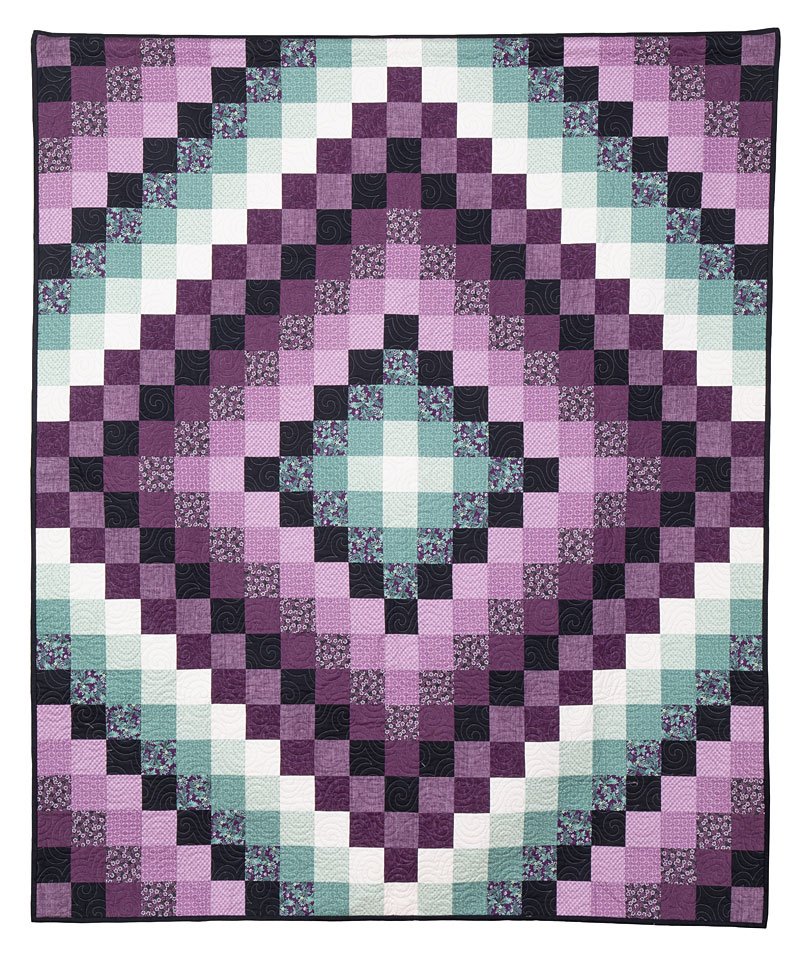 Around the World Quilt Pattern PRINTED