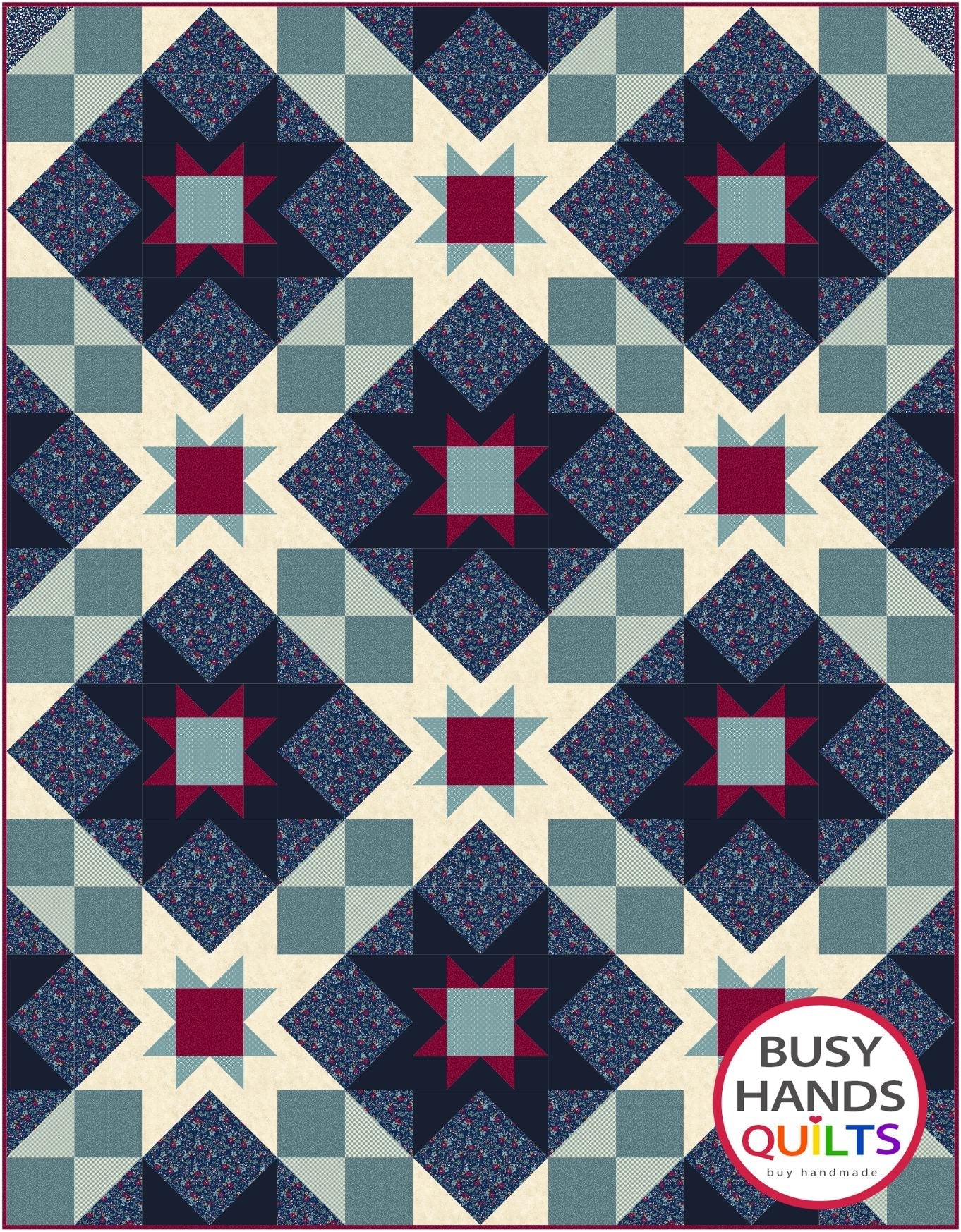 Adeline Quilt Pattern PDF DOWNLOAD Busy Hands Quilts $12.99