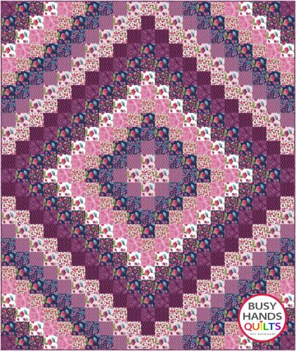 Around the World Quilt Pattern PDF DOWNLOAD Busy Hands Quilts $12.99