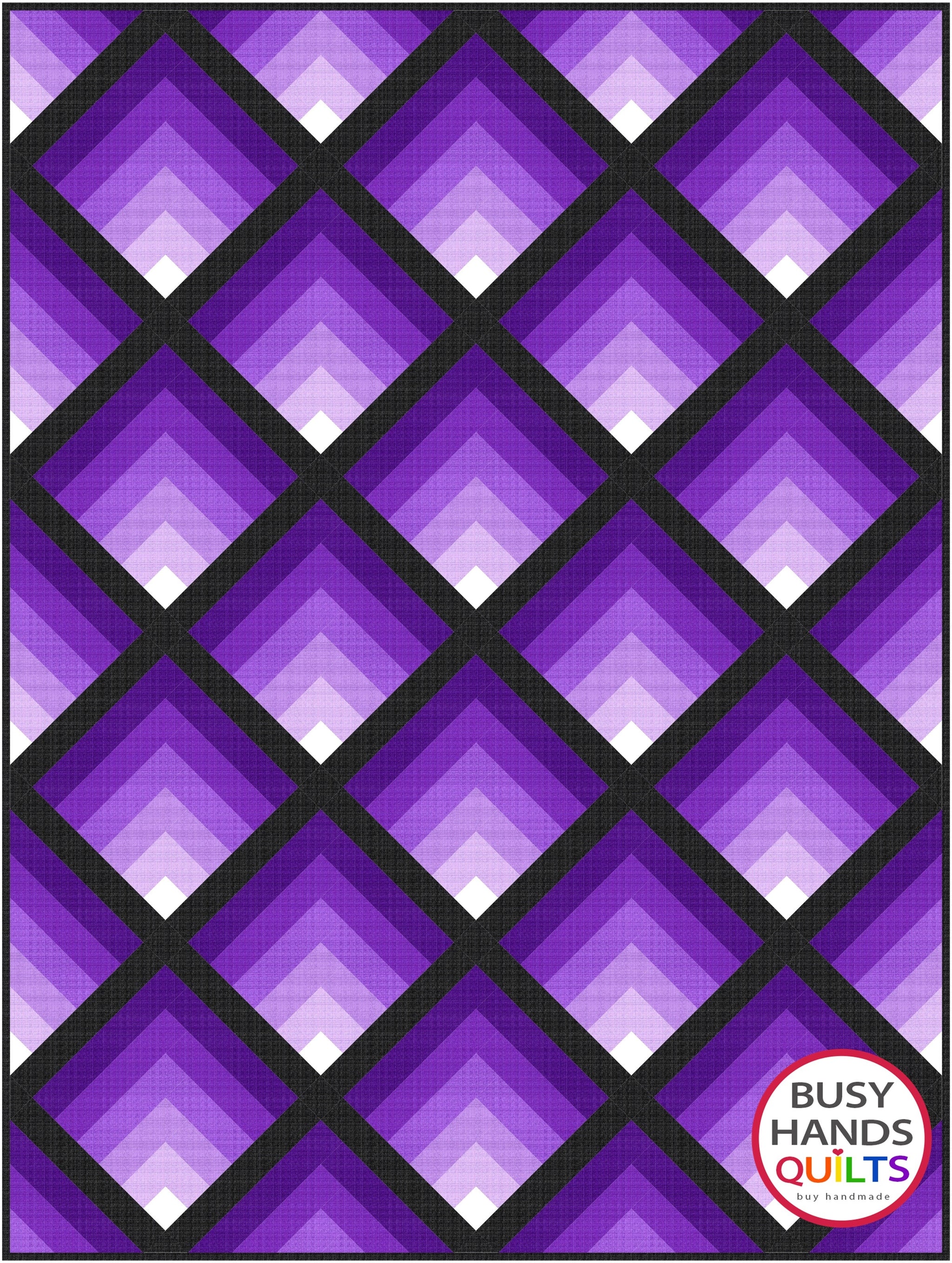 Waterfall II Quilt Pattern by Busy Hands Quilts