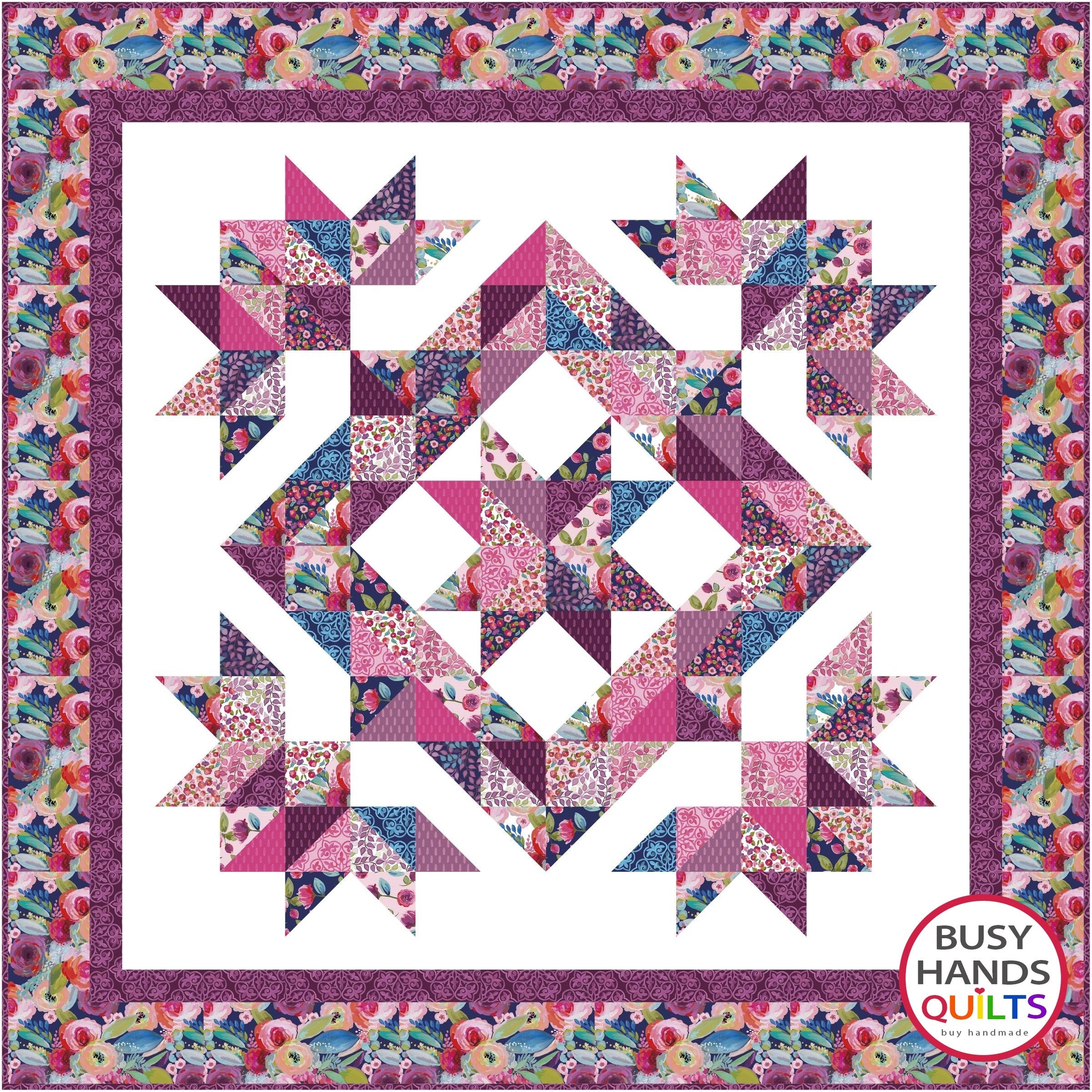 Whimsical Quilt Pattern by Busy Hands Quilts
