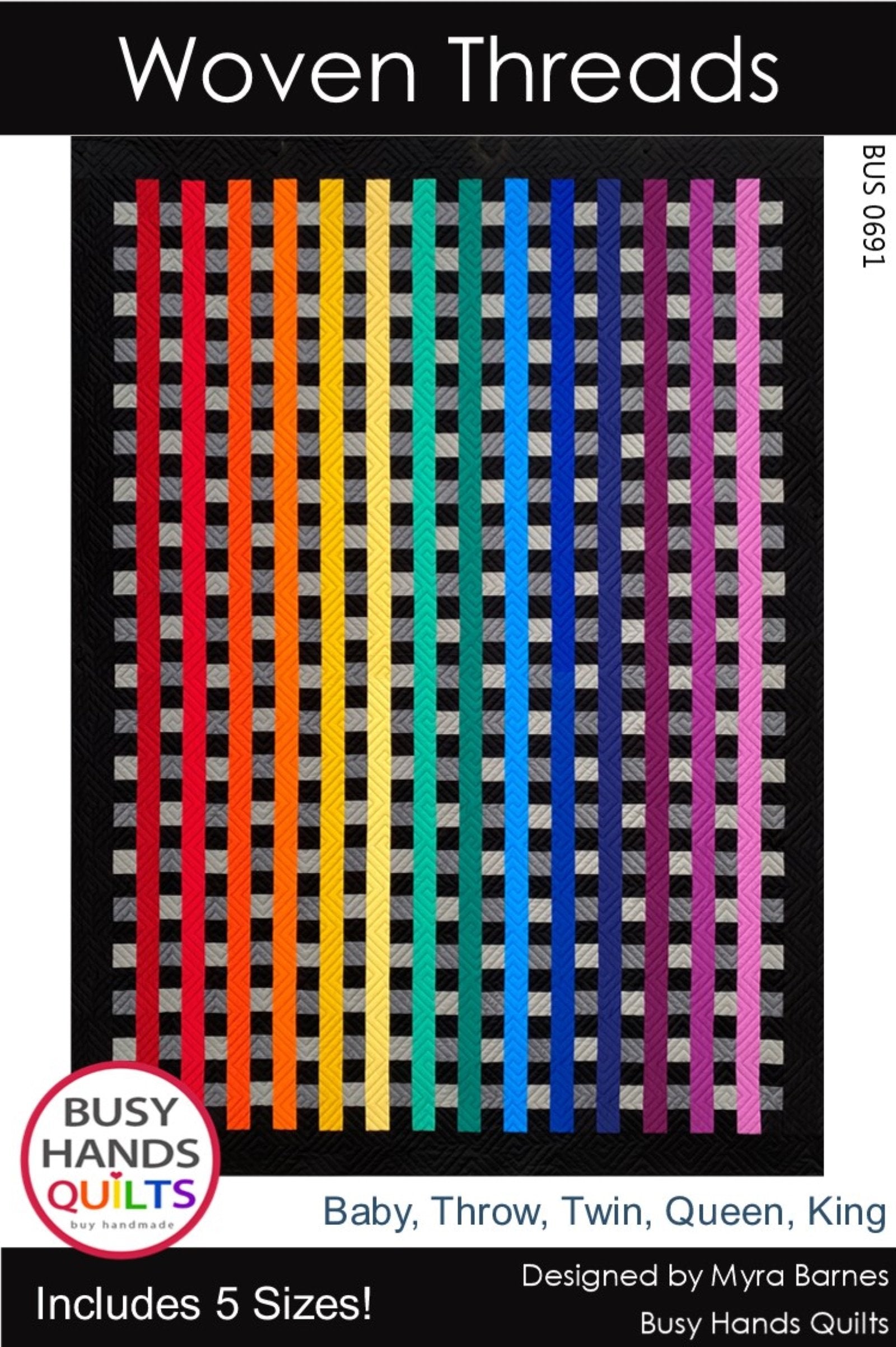 Woven Threads Quilt Pattern by Busy Hands Quilts